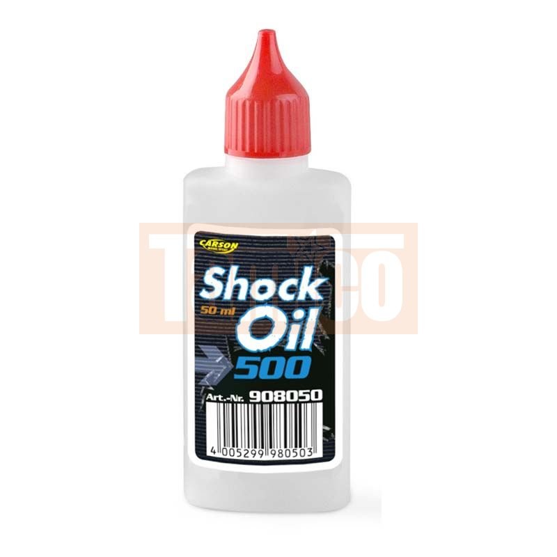 Carson Shock Oil 500 cSt 50ml Silicone
