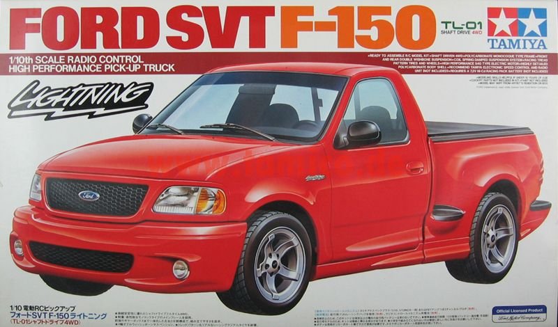 Tamiya ford svt f150 lightning tt-01e kit #8