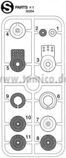 Tamiya S-Teile Servo Saver #50204