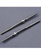 Traxxas 3139 Turnbuckles (62mm) (front tie rods) (2)
