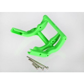 Traxxas 3677A Wheelie bar mount (1) / hardware (green)