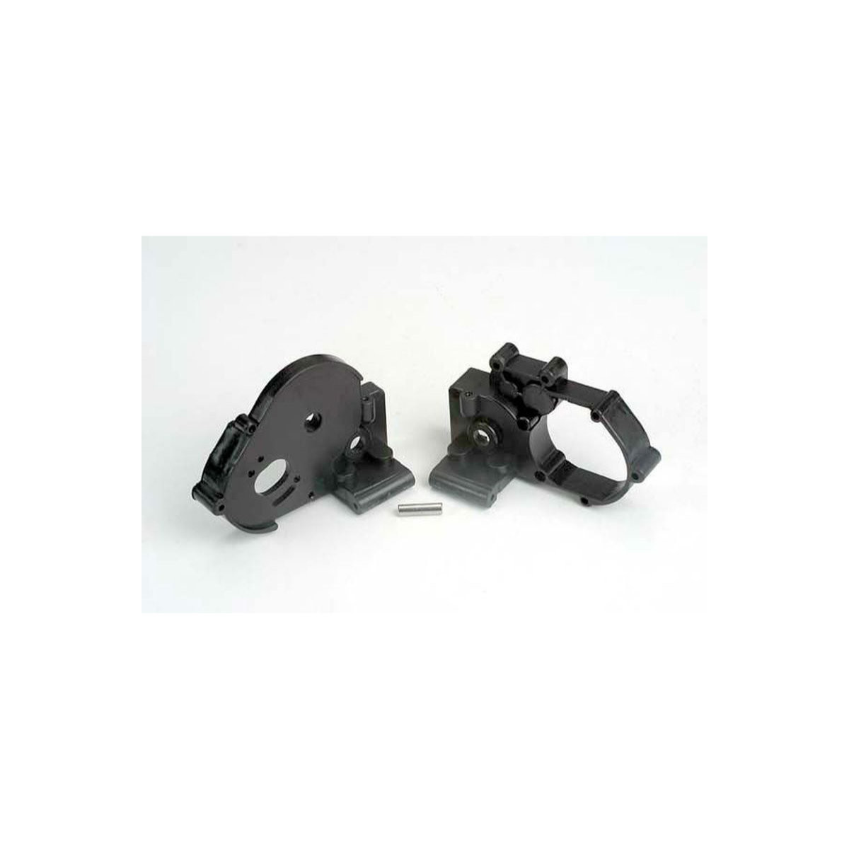 Traxxas 3691 Getriebegehäuse schwarz mit Achse