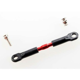 Traxxas 3737 Turnbuckle, aluminum (red-anodized), camber...
