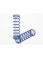 Traxxas 3758T Springs, front (blue) (2)