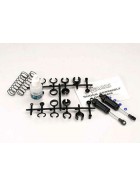 Traxxas 3760 Ultra Shocks (black) (long) (complete w/ spring pre-load spacers & springs) (front) (2)