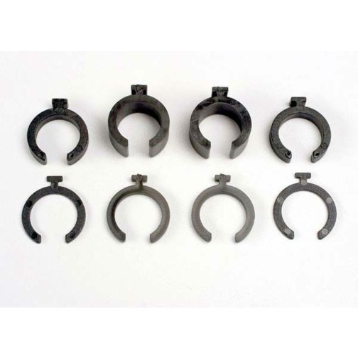 Traxxas 3769 Spring pre-load spacers: 1mm (4)/ 2mm (2)/ 4mm (2)/ 8mm (2)