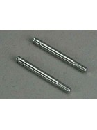 Traxxas 4261 Shock shafts, steel, chrome finish (29mm) (front) (2)