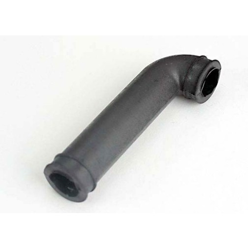 Traxxas 4451 Exhaust pipe, rubber (N. Rustler/Sport/4-Tec) (side exhaust engines only)