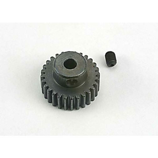 Gear, pinion (28-tooth) (48-pitch) (fits 3mm shaft)/ set screw