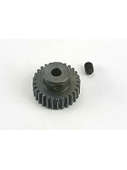 Gear, pinion (28-tooth) (48-pitch) (fits 3mm shaft)/ set screw