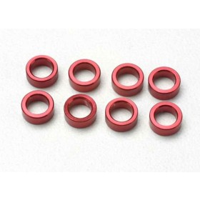 Traxxas 5133 Spacer, pushrod (aluminum, red) (use with...