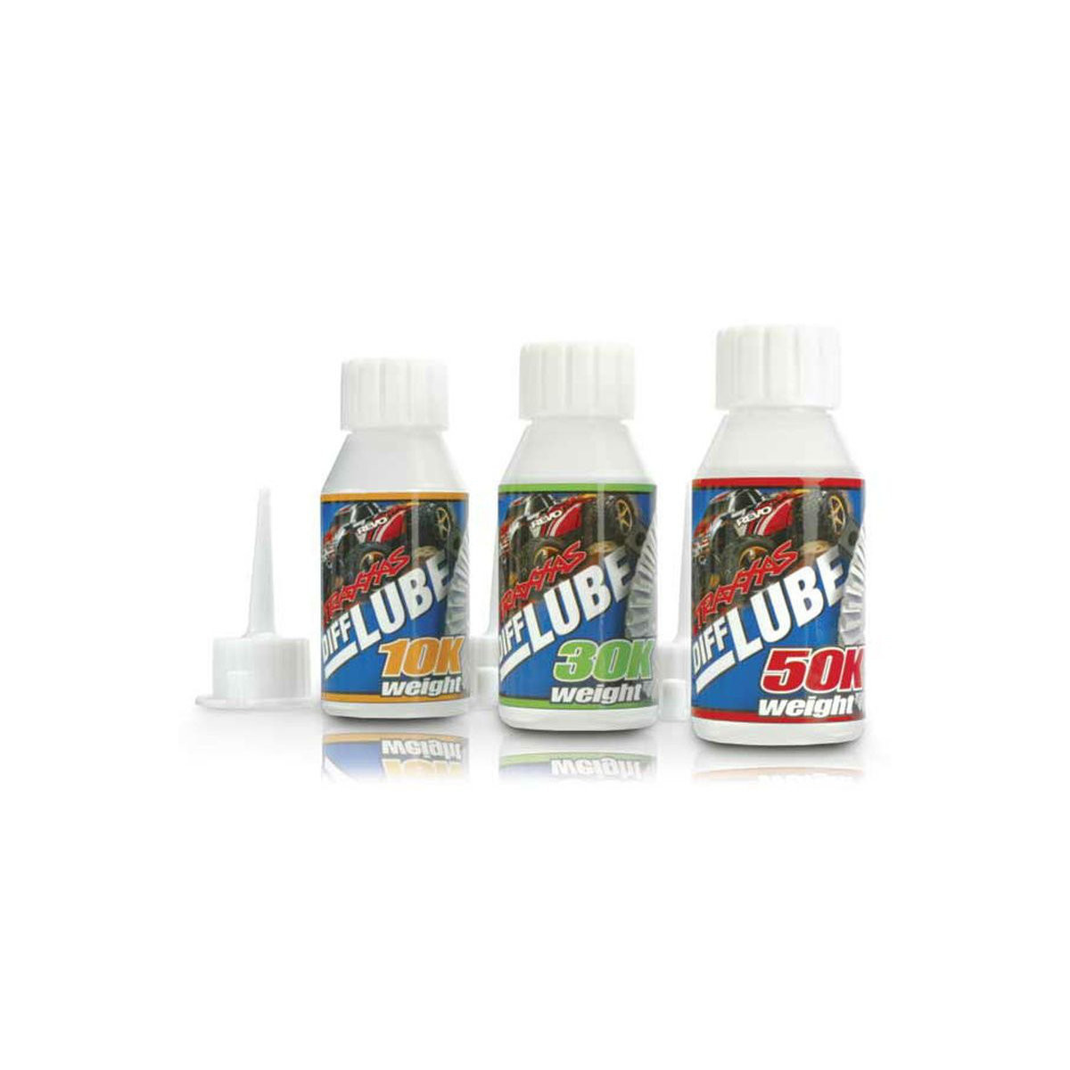 Traxxas 5136X Differential oil kit (50cc of 1 each: 10K,...
