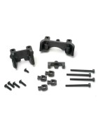 Traxxas 5317 Shock mounts (front & rear)/ wire clip (1)/ chassis wire clips (4)/ 3x32mm CS (4)/ 3x6mm BCS (1)