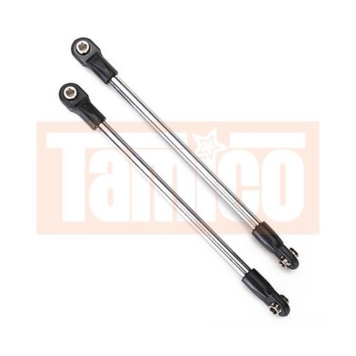 Traxxas 5318 Push rod (steel) (assembled with rod ends) (2) (use with long travel or #5357 progressive-1 rockers)