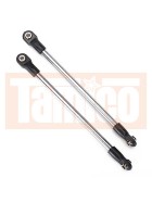 Traxxas 5318 Push rod (steel) (assembled with rod ends) (2) (use with long travel or #5357 progressive-1 rockers)