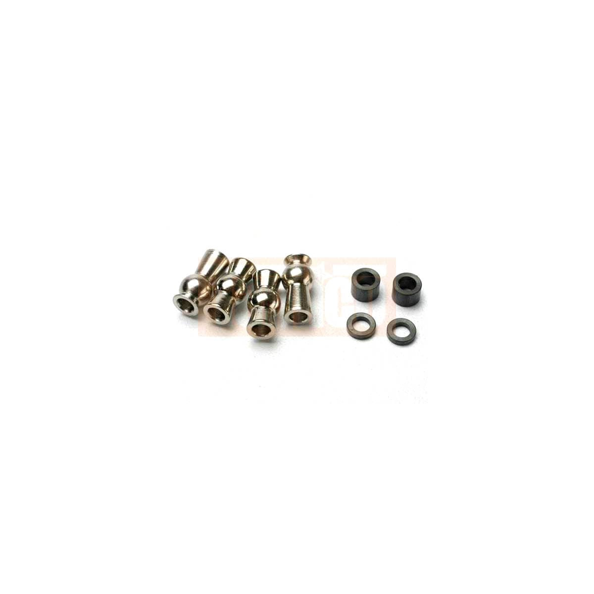 Traxxas 5355 Hollow ball, tall centered (2)/ tall offset...