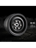 Gmade Stahl Wheel SR03 Beadlock 1,9 (Steel Matte Black painted, 2)