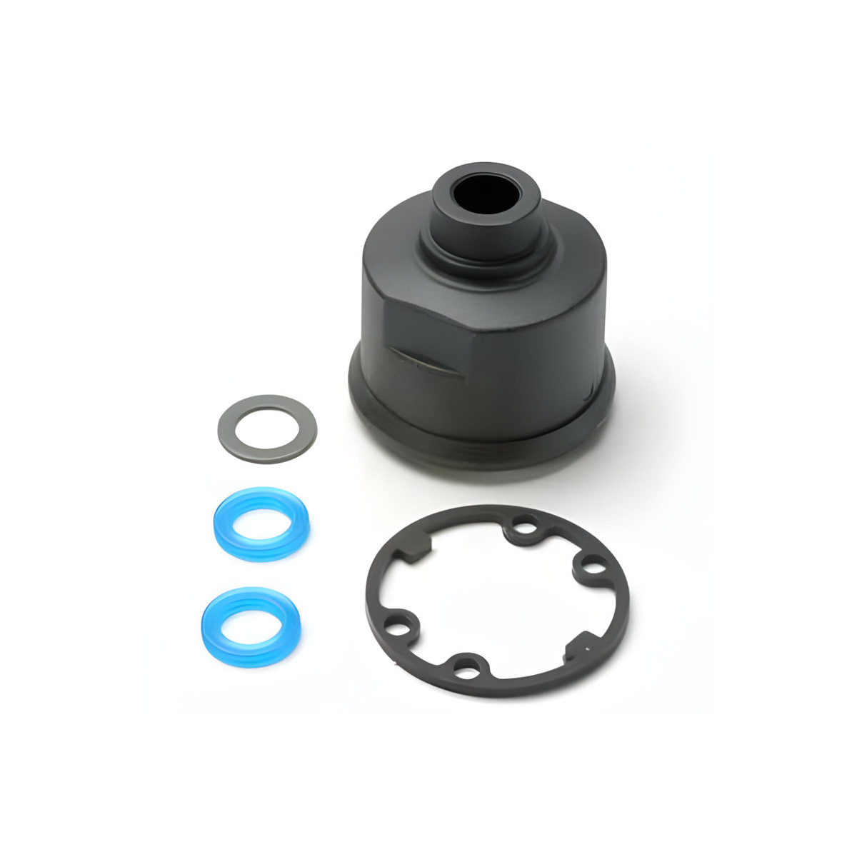 Traxxas 5381 Carrier, differential/ x-ring gaskets (2)/...