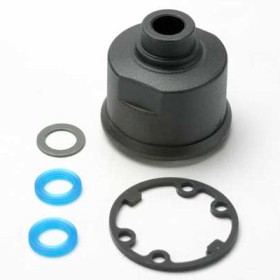Traxxas 5381 Carrier, differential/ x-ring gaskets (2)/...