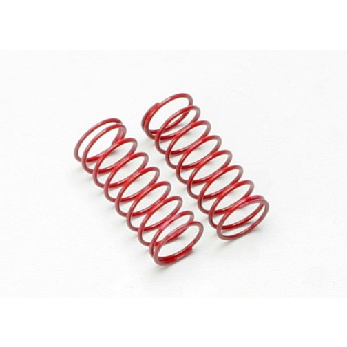 Traxxas 5433A Spring, shock (red) (GTR) (1.4 rate double pink stripe)