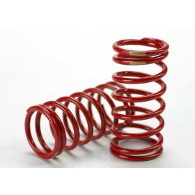 Traxxas 5439 Spring, shock (red) (GTR) (3.8 rate gold) (1...