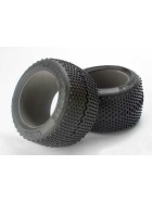 Traxxas 5471 Tires, Response racing 3.8 (soft-compound, narrow profile, short knobby design)/ foam inserts (2)