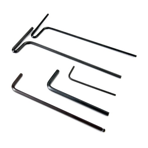 Traxxas 5476X Hex wrenches; 1.5mm, 2mm, 2.5mm, 3mm, 2.5mm ball