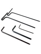 Traxxas 5476X Hex wrenches; 1.5mm, 2mm, 2.5mm, 3mm, 2.5mm ball