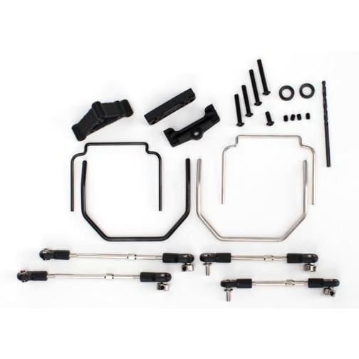 Traxxas 5498 Sway bar kit, Revo (front and rear) (includes thick and thin sway bars and adjustable linkage) (requires part #5411 to install rear bumper)