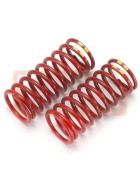 Traxxas 5648 Spring, shock (red) (long) (GTR) (4.9 rate double yellow stripe) (1 pair)
