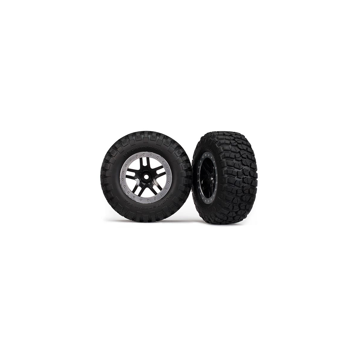 Traxxas 5885 Komplettrad Mud-Terrain auf SCT-SS-Felge...