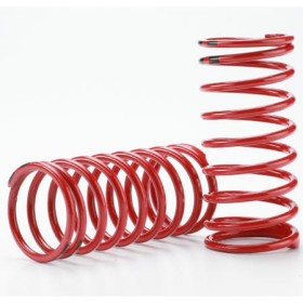 Traxxas 5941 Spring, shock (red) (GTR) (2.0 rate double...