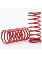 Traxxas 5941 Spring, shock (red) (GTR) (2.0 rate double black stripe) (1 pair)
