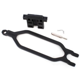 Traxxas 6727X Hold down, battery/ hold down retainer/...