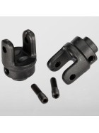 Traxxas 6828X Differential output yokes, heavy duty (2)/ screw pin (2)