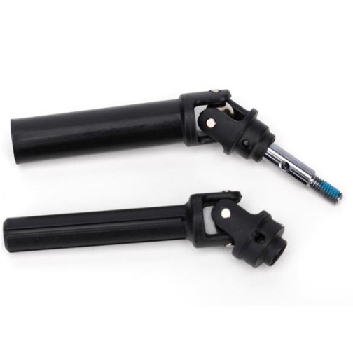Traxxas 6851X Driveshaft assembly, front, heavy duty (1) (left or right) (fully assembled, ready to install)/ screw pin (1)
