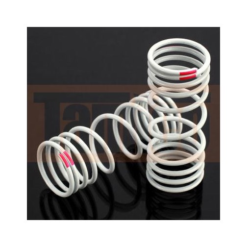 Traxxas 6863 Springs, front (progressive, +10% rate, pink) (2)