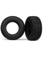 Traxxas 6871 Tires, BFGoodrich Mud-Terrain  T/A KM2 (dual profile 4.3x1.7- 2.2/3.0) (2)/ foam inserts (2)