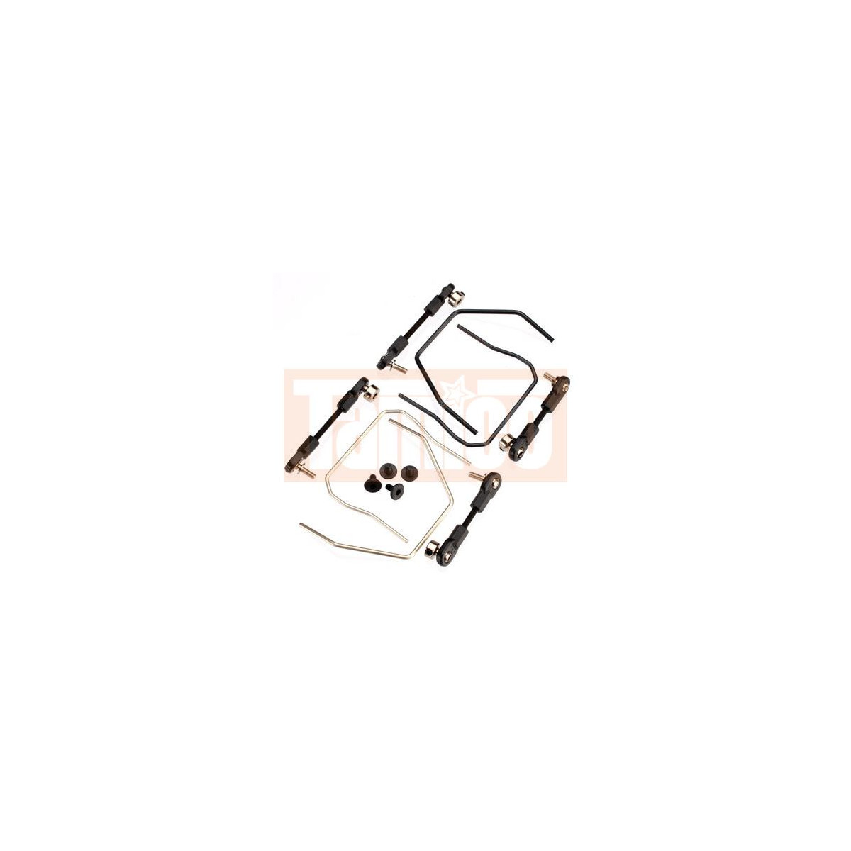 Traxxas 6898 Sway bar kit (front and rear) (includes...