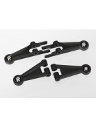 Traxxas 6931 Suspension arms, front (2 lower, 2 upper, assembled with ball joints)