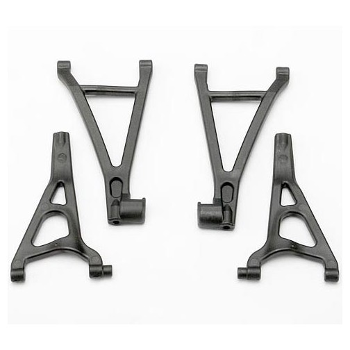 Traxxas 7131 Suspension arm set, front (includes upper right & left and  lower right & left arms)