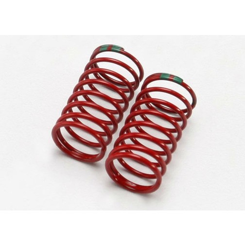 Traxxas 7141 Spring, shock (GTR) (0.88 rate, double green) (1 pair)