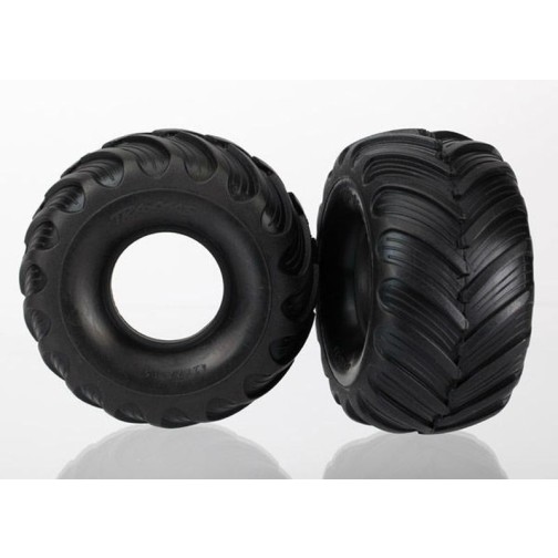 Traxxas 7267 Tires, dual profile (1.5 outer and 2.2 inner) (left and right)