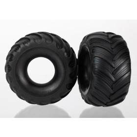 Traxxas 7267 Tires, dual profile (1.5 outer and 2.2...