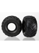Traxxas 7267 Tires, dual profile (1.5 outer and 2.2 inner) (left and right)