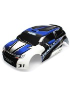 Traxxas 7514 Body, LaTrax 1/18 Rally, blue (painted)/ decals