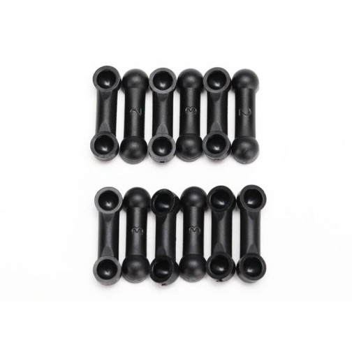 Traxxas 7539 Camber rods, 2-degree/3-degree (6 each)