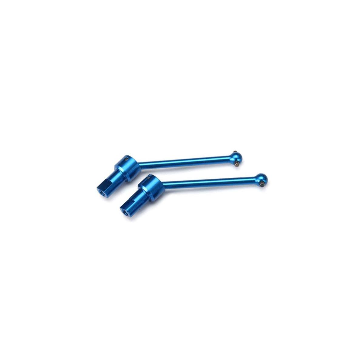 Traxxas 7650R Alu Antriebswellen blau vorne/hinten (2)