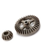 Traxxas 7683 Ring gear, differential/ pinion gear, differential (metal)