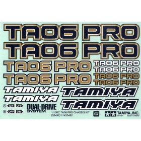 Tamiya TA06 Pro Chassis Aufkleber #11420492